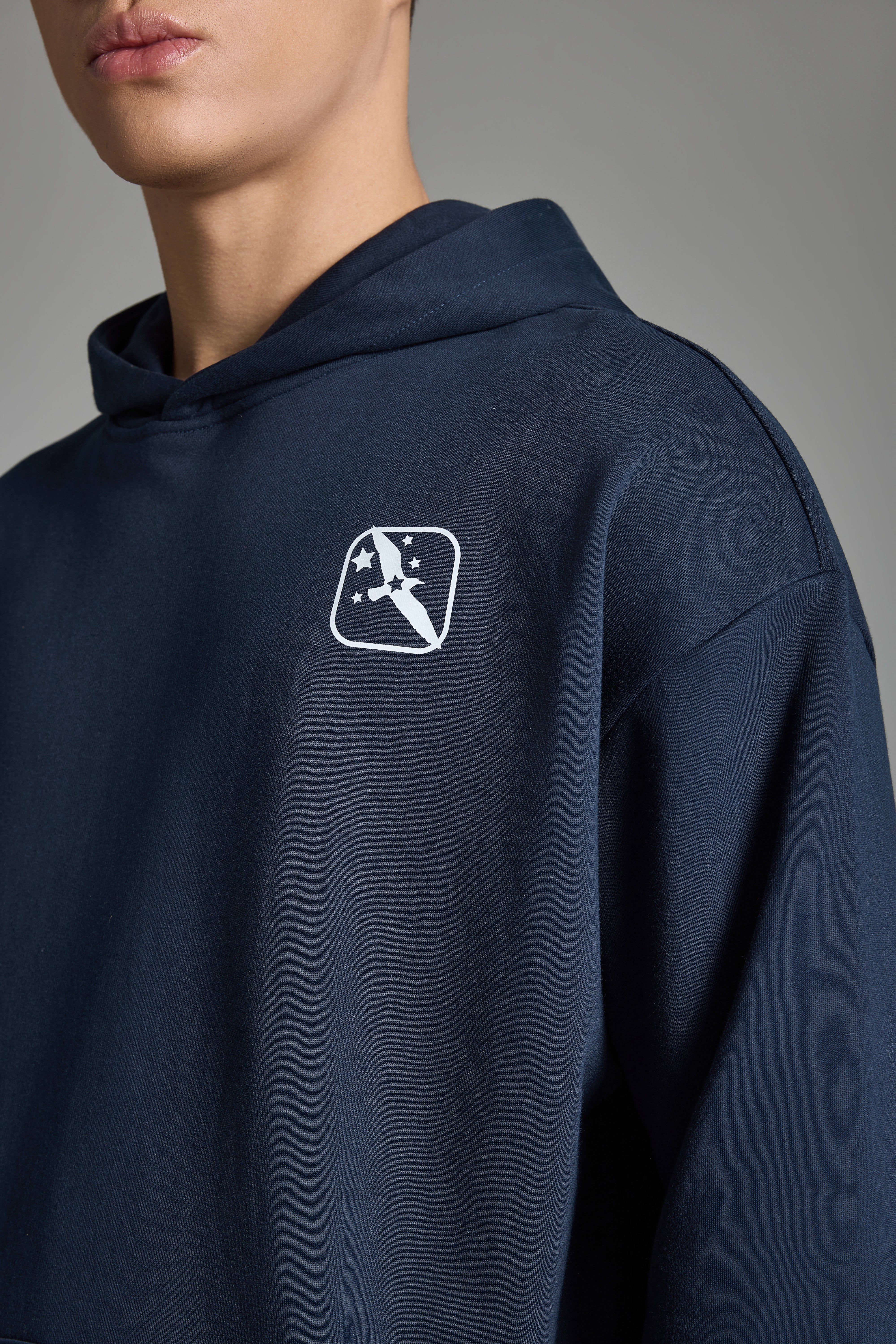 FREE SEAGULL Terry hoodie