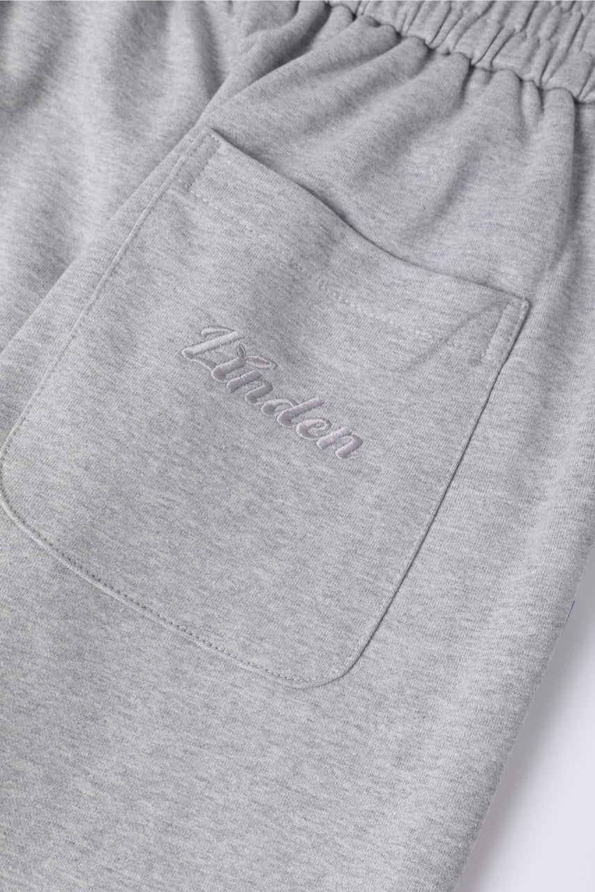 LINDEN Straight Sweatpants Grey