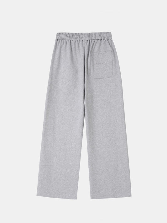 LINDEN Straight Sweatpants Grey
