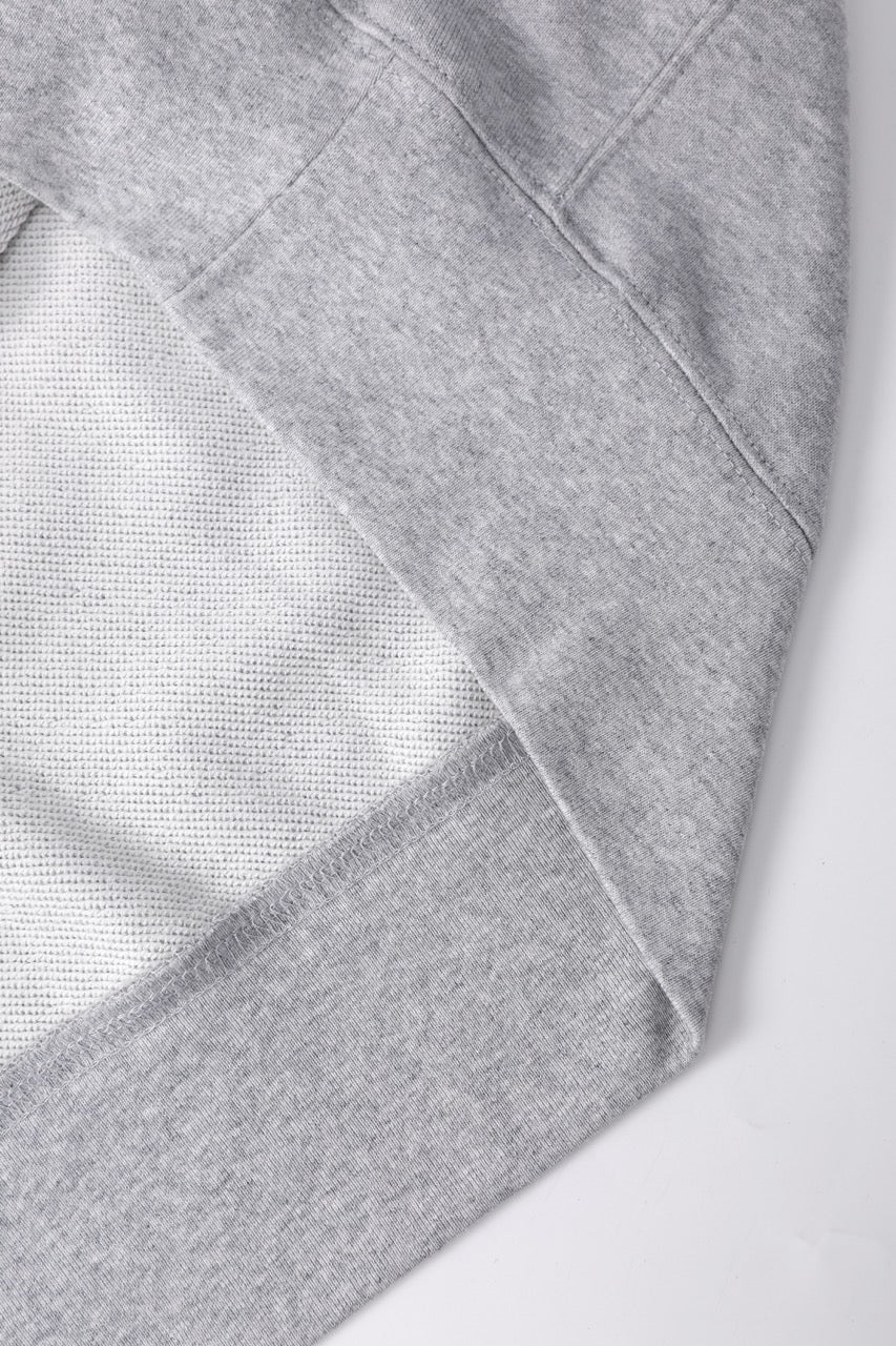Basic Cotton Hoodie Grey