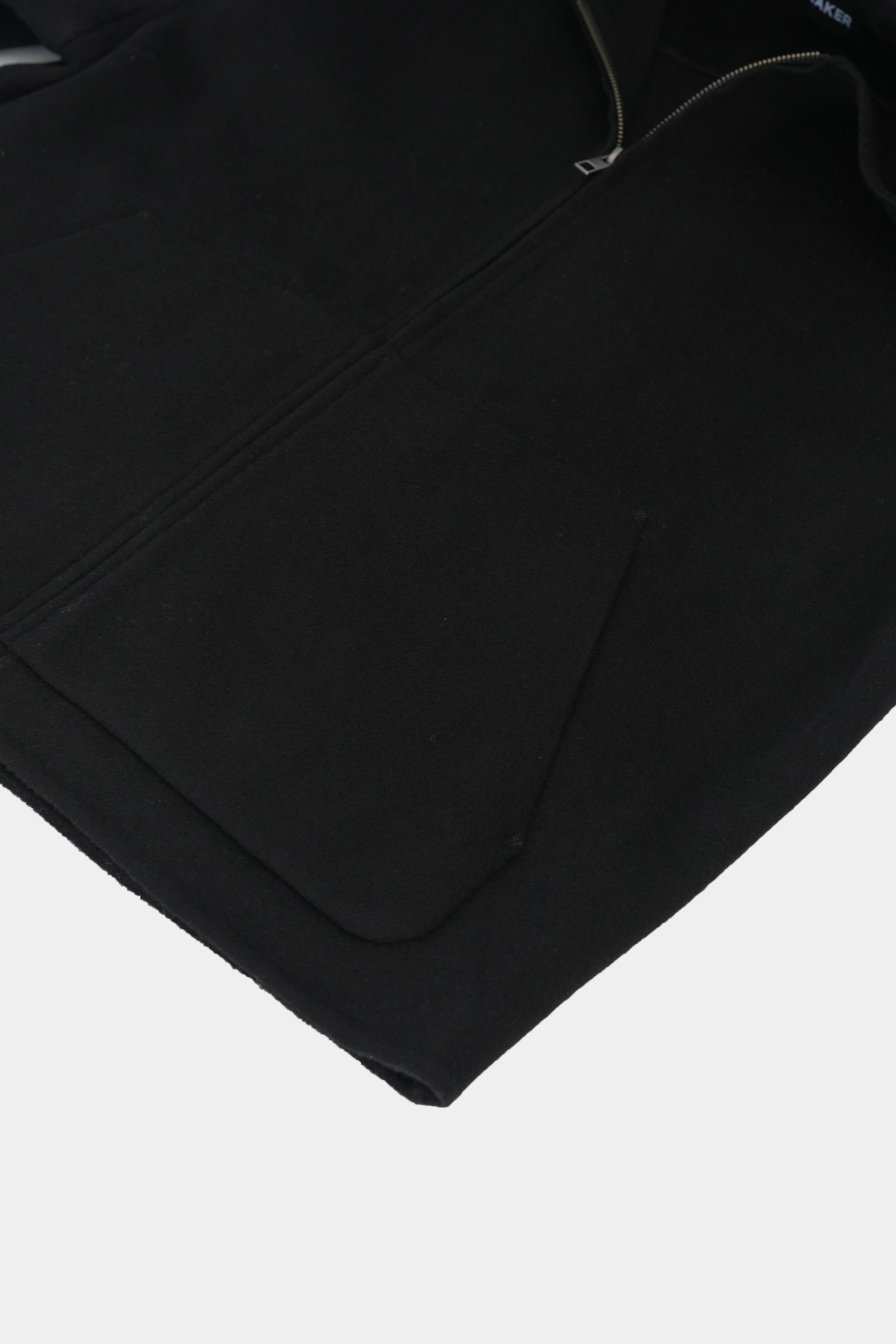 HANDMADE Wool Hooded Jacket