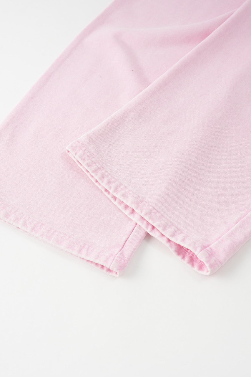 Washed Basic Sweatpants PINK