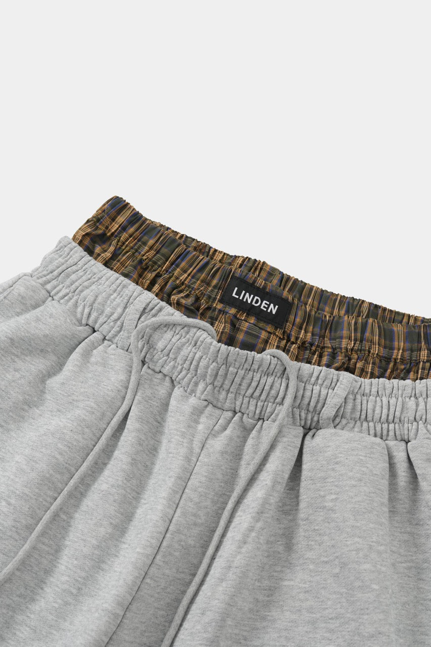 Double-Waist sweatpants Grey