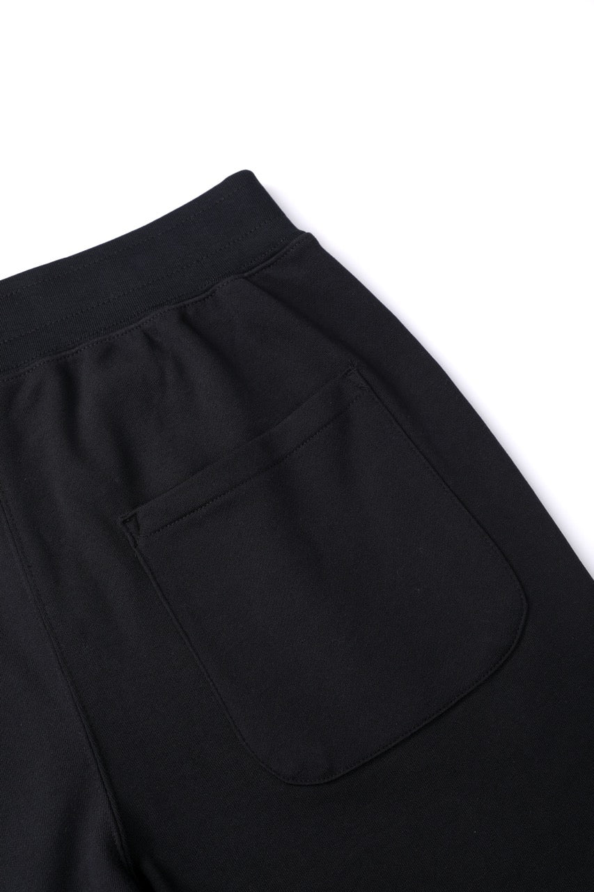 Basic Cotton Hoodie Black