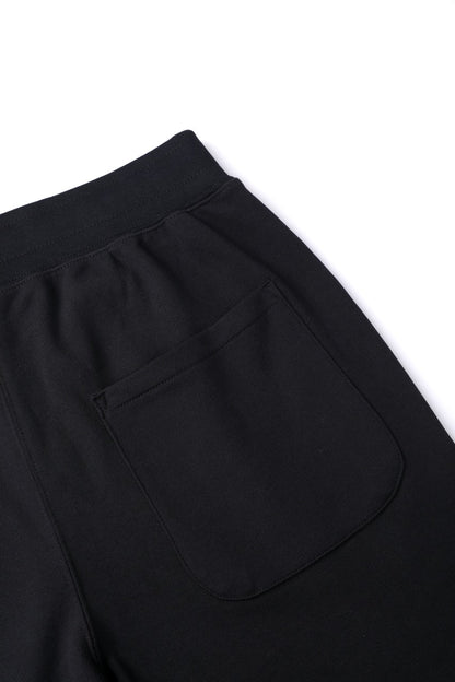 Basic Cotton Hoodie Black