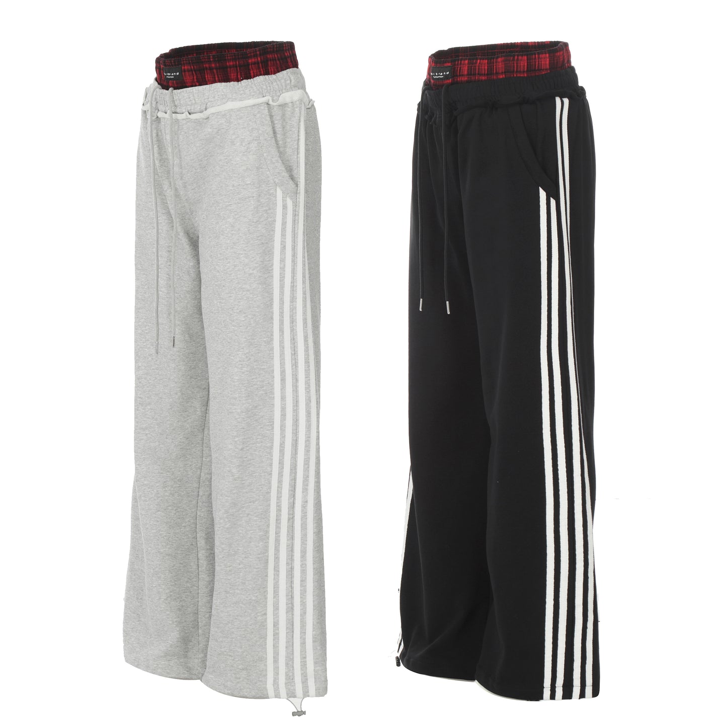 false two-piece straight sweatpants WM173KNCK6569