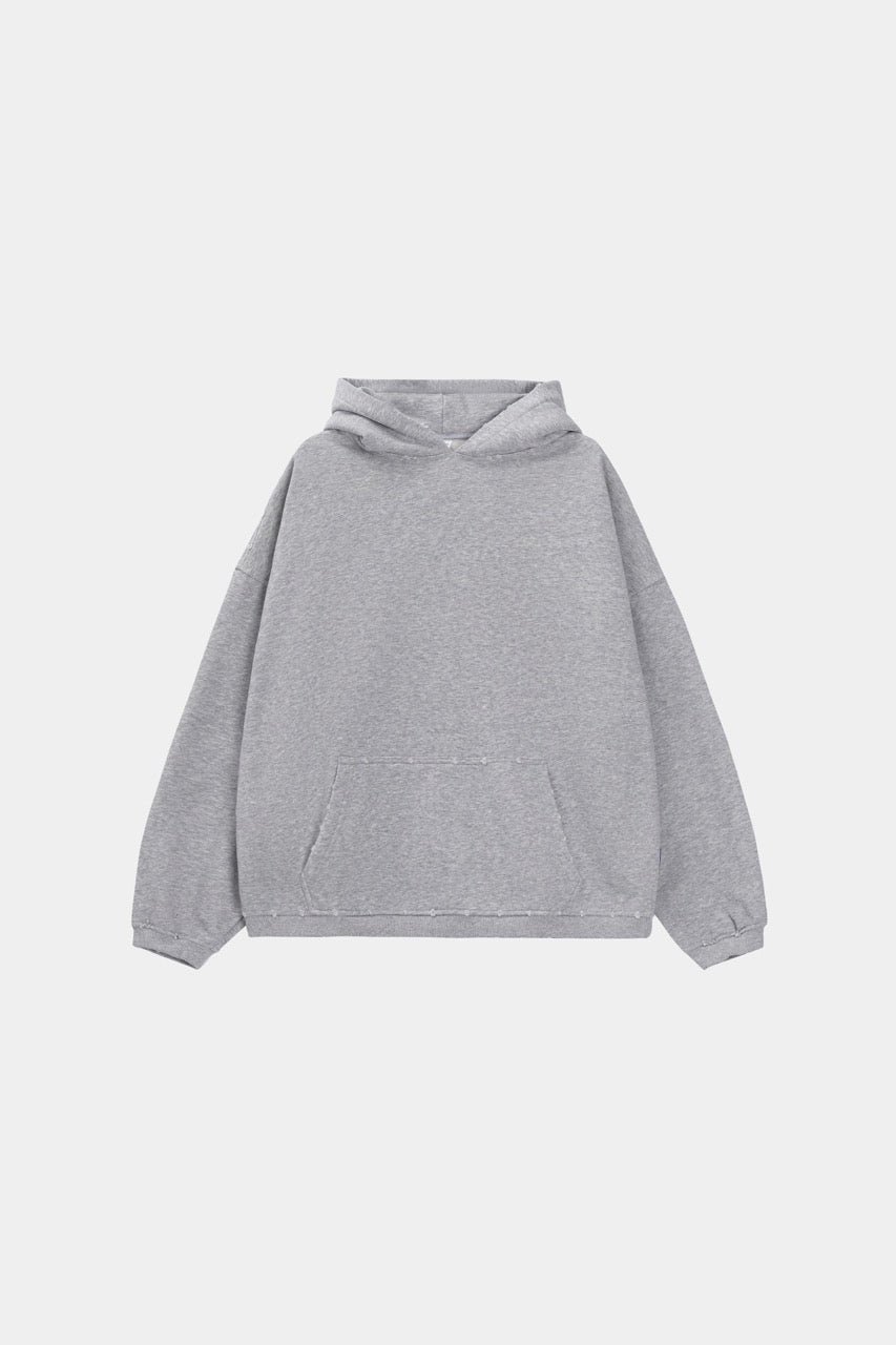Cropped Hoodie Grey