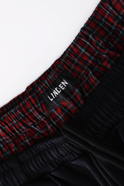 Double-Waist sweatpants Black
