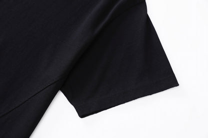 Two-Pack Cropped Tee Black