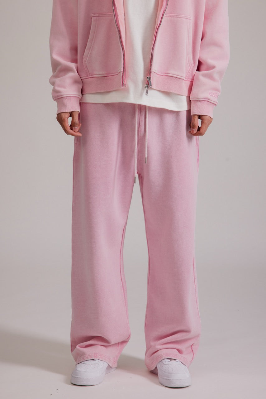 Washed Basic Sweatpants PINK