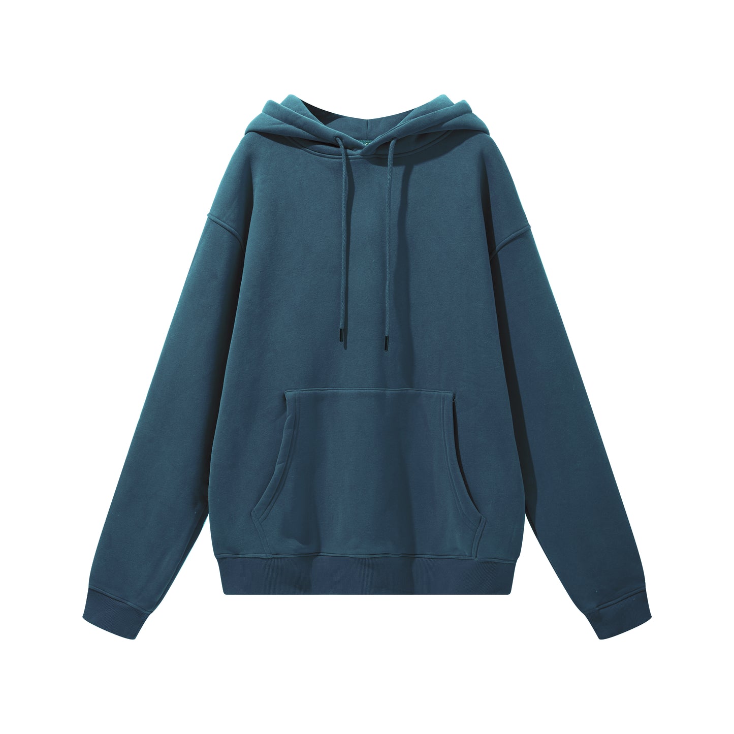 Velvet solid color hooded sweatshirt WM168BE2622