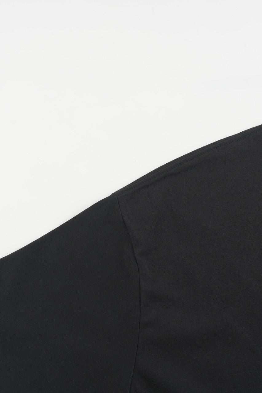 Drop Shoulder T-shirt Black