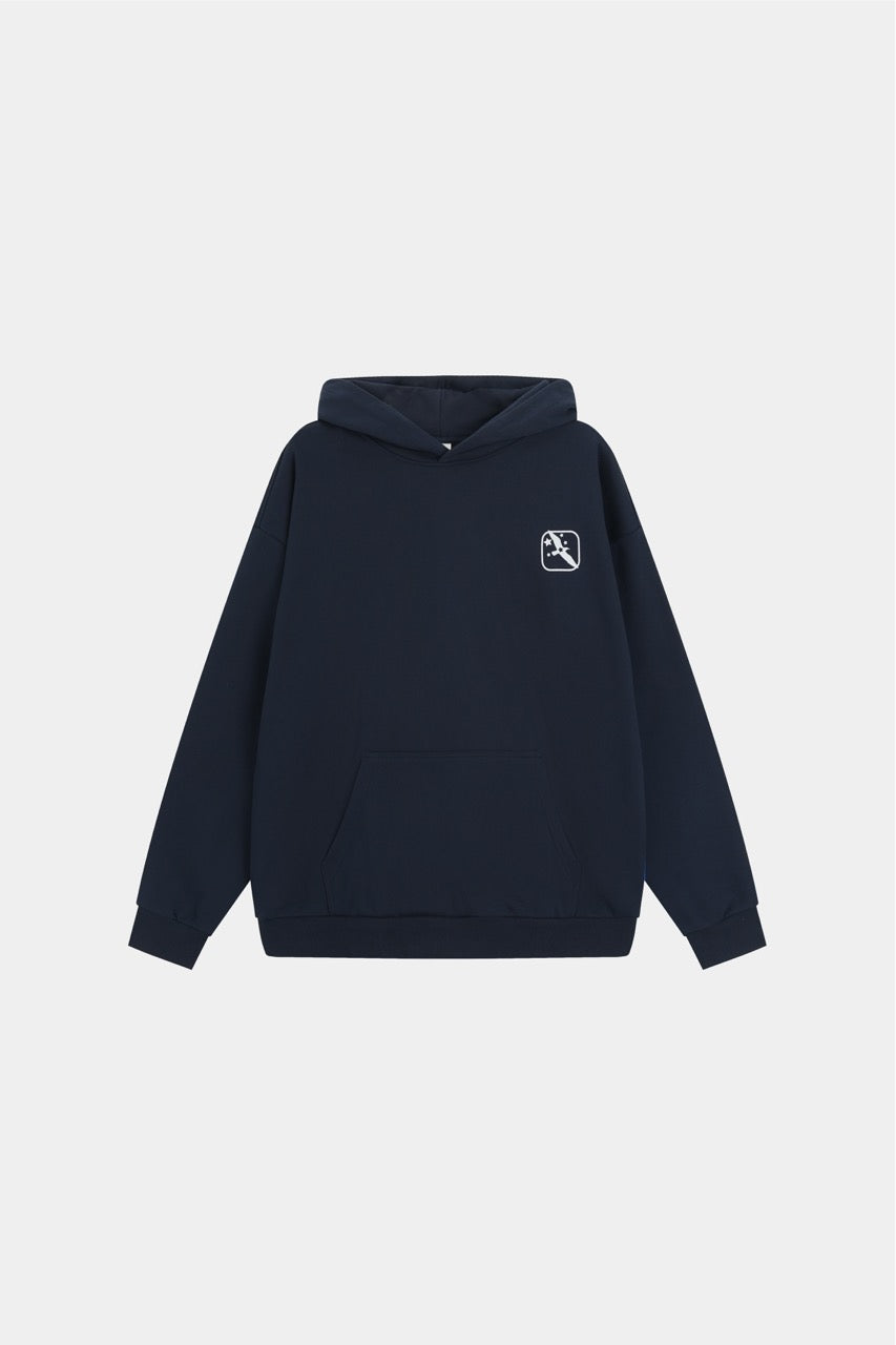 FREE SEAGULL Terry hoodie