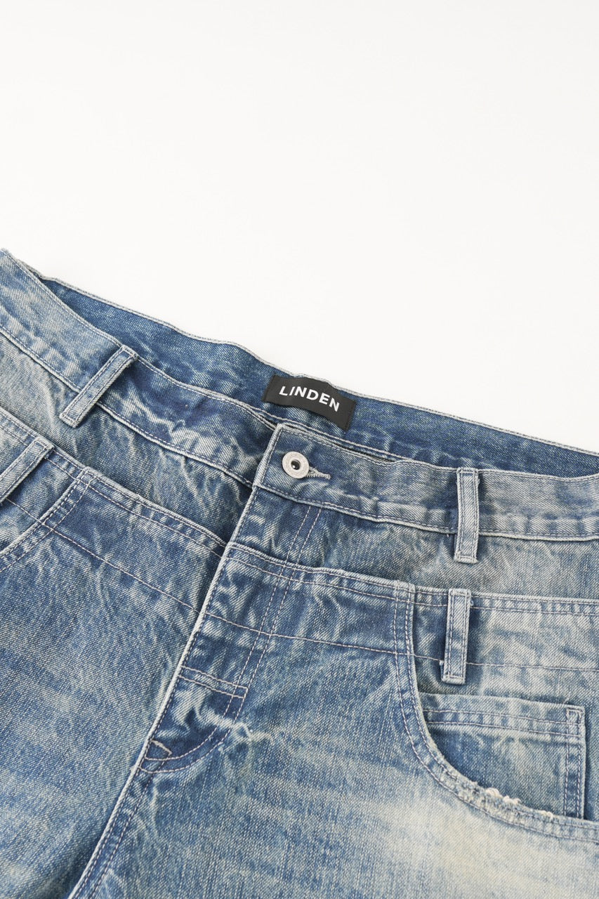 DOUBLE WAIST SELEVDGE DENIM