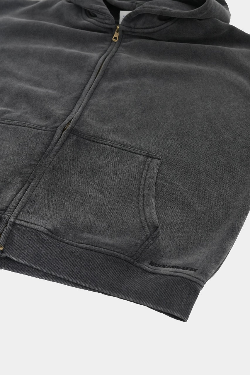 LINDEN Zip Jacket WashedBlack